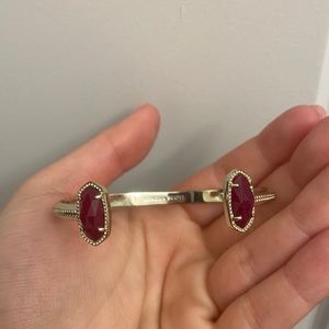 Kendra Scott maroon cuff